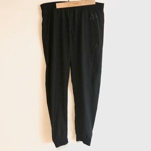 Nike light weight black jogger track pants